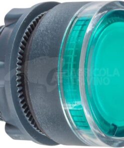 Pulsador iluminado verde