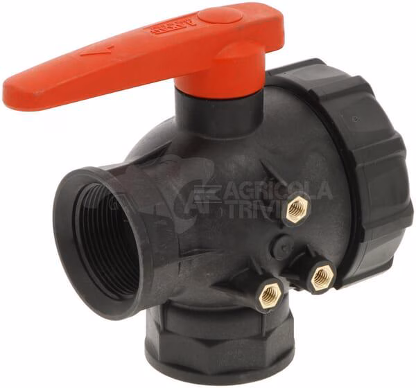 Llave esférica 3 vías 1 1/2" 2 Llave esférica 3 vías 1 1/2"