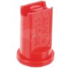 Tobera anti-deriva, venturi, simple chorro plano AM 110° 04 rojo plástico Amazone