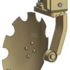 Arado de discos ø 460 mm con ajuste de doble ángulo y soporte LUV derecho