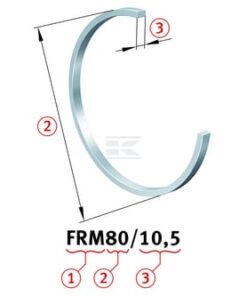 Anillo fijo FRM (FRB) 5 Anillo fijo