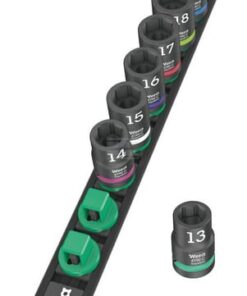 Juego de llaves de vaso de impacto 1/2