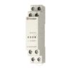 Rel. de llamada y reinicio, 17,5 mm, montaje en carril, 1 CO, 8 A + 1 NO, 8 A, 12 V UC