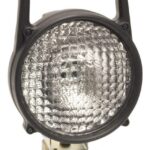 Work light round, 12/24V, transparent, bolt on, diameter  165mm, Wesem