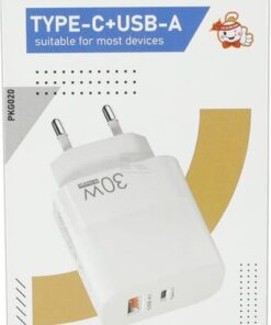 Cargador USB A+C de 230V y 30W (UE) 5 Cargador USB A+C de 230V y 30W (UE)