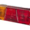 Luz trasera IZQ. rectangular, 12/24V, rojo/naranja/ámbar, atornillable, 201x71x76mm, Hella