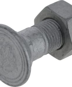 Bolt and nut M12x1,25x33 12.9