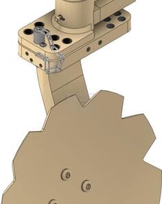 Arado de discos Ø 400 mm con ajuste de doble ángulo RH 4 Arado de discos Ø 400 mm con ajuste de doble ángulo RH