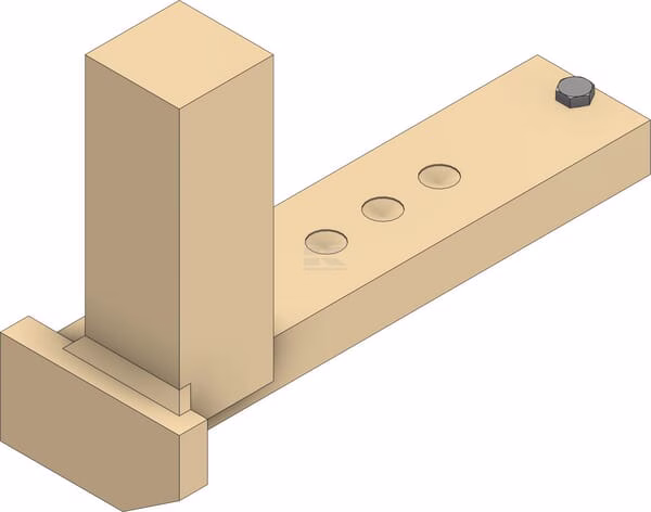 Soporte LH para LUV 2 Soporte LH para LUV