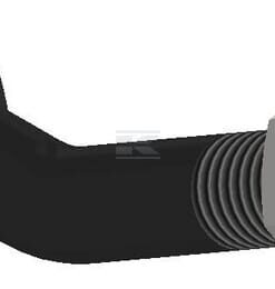 Tornillo de comparsa doblado