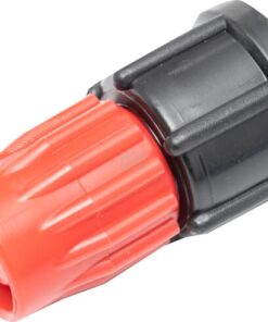 Adjustable high pressure nozzle, plastic 
