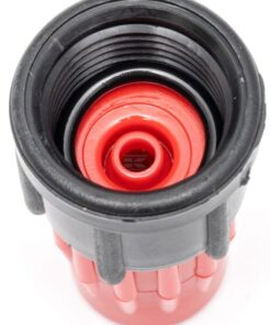 Adjustable high pressure nozzle, plastic 