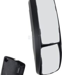 Espejo gran angular 1036, radio 1200/300, izquierda, calefactado 12V, vertical Ø22 mm