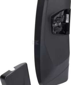 Espejo gran angular 1036, radio 1200/300, izquierda, calefactado 12V, vertical Ø22 mm