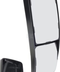 Espejo gran angular 1036, radio 1200/300, derecha, calefactado 12V, vertical Ø22 mm