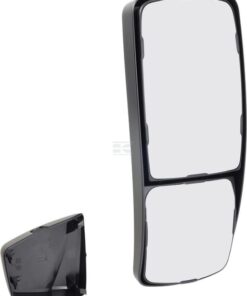 Espejo gran angular 1036, radio 1200/300, derecha, calefactado 24V, vertical Ø22 mm