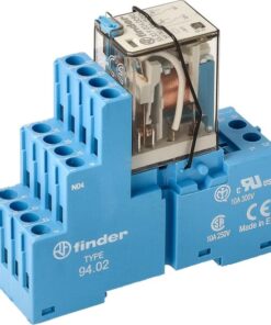 Relé interfaz Mod. terminal de tornillo 2CO 10A/24V DC/Agni/LED en relé
