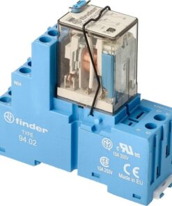 Relé interfaz Mod. terminal de tornillo 2CO 10A/24V DC/Agni/LED en relé