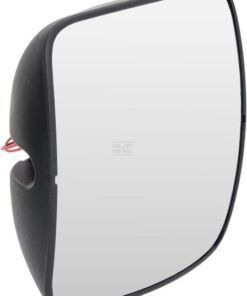 Espejo gran angular 348, radio 300, izquierda/derecha, regulable manualmente, calefactado 24V, Ø22 mm