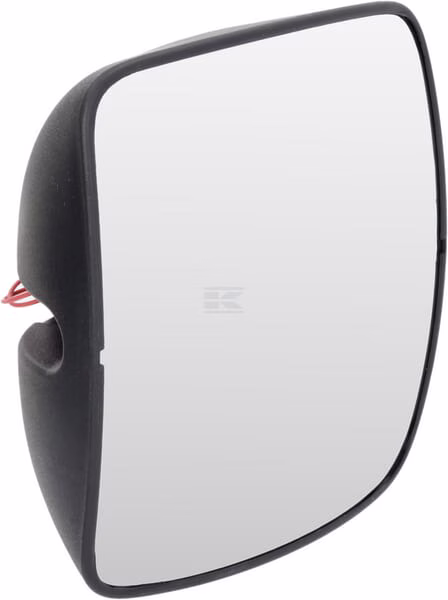 Espejo gran angular 348, radio 300, izquierda/derecha, regulable manualmente, calefactado 24V, Ø22 mm 1 Espejo gran angular 348, radio 300, izquierda/derecha, regulable manualmente, calefactado 24V, Ø22 mm