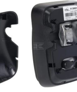 Espejo convexo 386 con cable calefactor, radio 300, izquierda/derecha, regulable manualmente, calefactado 24V