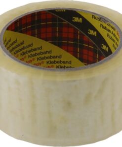 Cinta Scotch® 371, transparente, 50mm x 66m.(6 rollos)