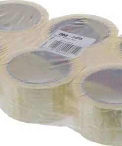 Cinta Scotch® 371, transparente, 50mm x 66m.(6 rollos)