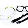 Gafas de seguridad Solus™ 1000 con lente transparente verde/negro