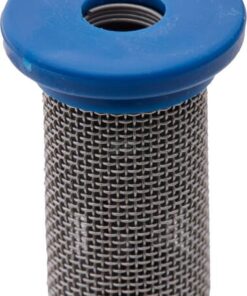 Filtro con válvula de retención de bola 50 mesh azul 12 Filtro con válvula de retención de bola 50 mesh azul