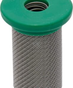 Filtro con válvula de retención de bola 100 mesh verde