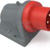 Enchufe de máquina CEE 16A 4P 400V IP44 92x94 QC IQ 8 Enchufe de máquina CEE 16A 4P 400V IP44 92x94 QC IQ