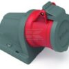 Toma de corriente CEE de 16 A, 5 polos, 400 V, IP44, QC IQ 92 x 94 4 Toma de corriente CEE de 16 A, 5 polos, 400 V, IP44, QC IQ 92 x 94