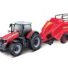 Massey Ferguson 8740S con empacadora 15 Massey Ferguson 8740S con empacadora
