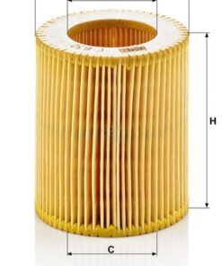 Filtro aire Mann & Hummel