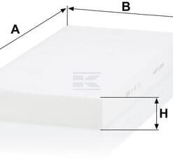 Filtro para interiores