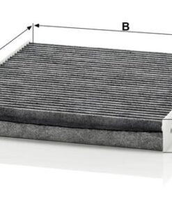 Filtro interiores, carbón act.