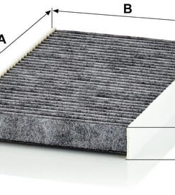 Filtro interiores, carbón act. 10 Filtro interiores, carbón act.
