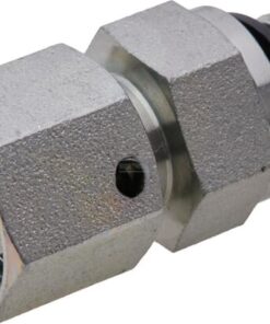 Racor rosca a bloque con tuerca loca 10L- R1/4" 8 Racor rosca a bloque con tuerca loca 10L- R1/4