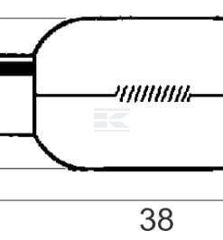 Bombilla Convencional C10W 12V 10W SV8.5 Philips