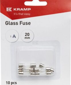 Glass fuse 1A 20mm (x10) 4 Glass fuse 1A 20mm (x10)
