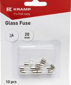 Glass fuse 2A 20mm (x10)