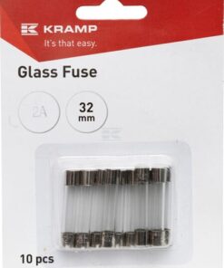Glass fuse 2A 32mm (x10)