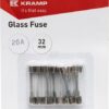 Glass fuse 20A 32mm (x10)