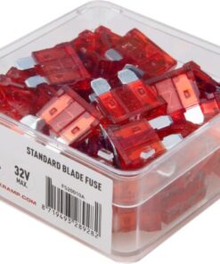 Standard blade fuse 10A 32V red (x50)