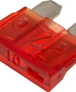 Standard blade fuse 10A 32V red (x50)