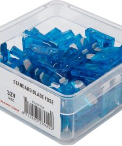 Standard blade fuse 15A 32V blue (x50)
