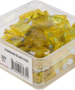 Standard blade fuse 20A 32V yellow (x50)