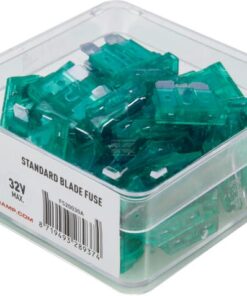 Standard blade fuse 30A 32V green (x50)