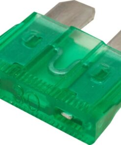 Standard blade fuse 30A 32V green (x50)
