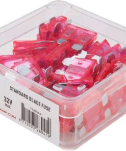 Standard blade fuse 4A 32V pink (x50)